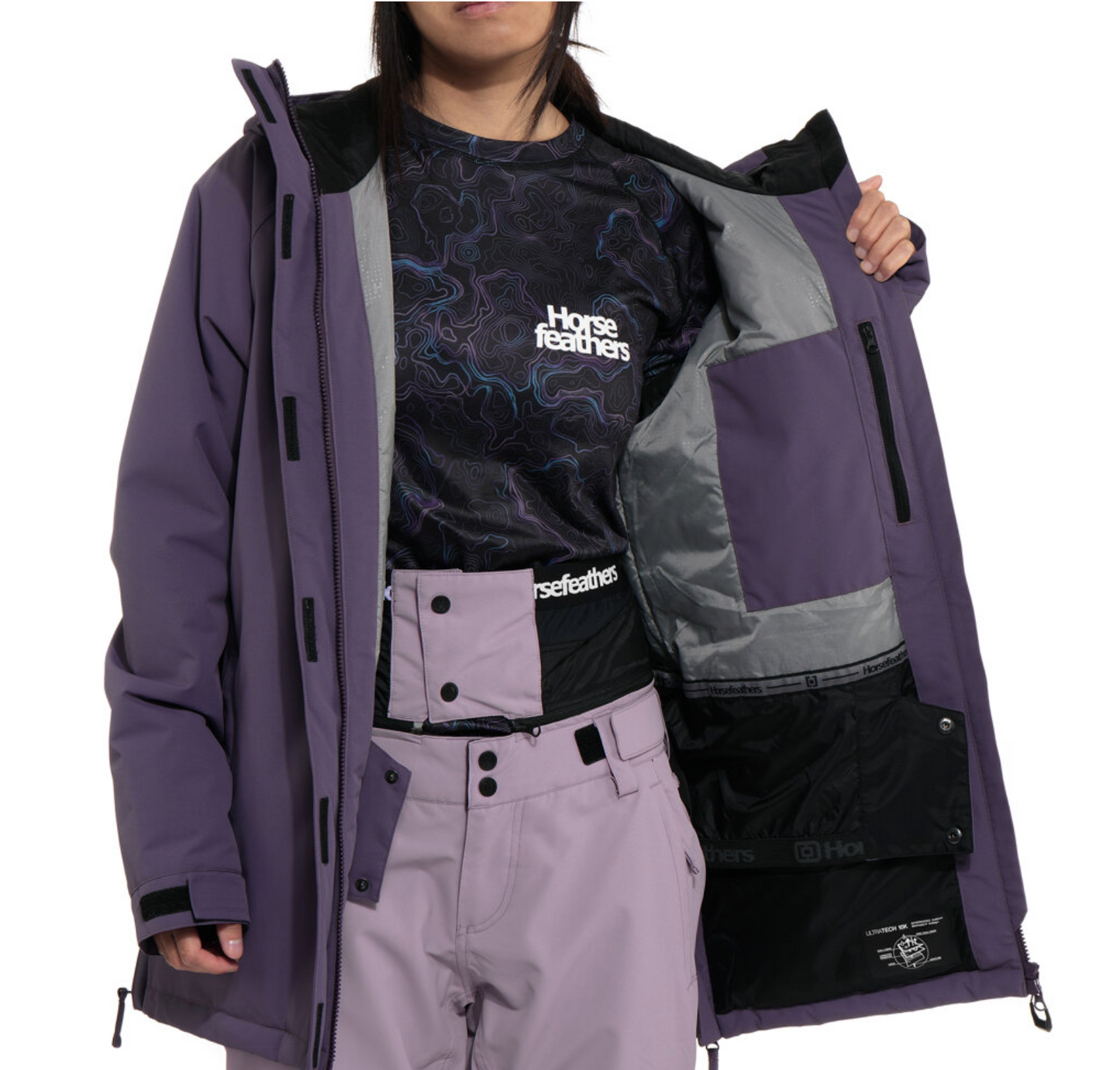 Horsefeathers Elara Jacket Grape