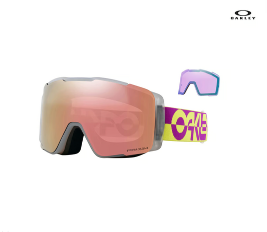 Oakley Line Miner Pro M Purple Yellow Duality Prizm Rose